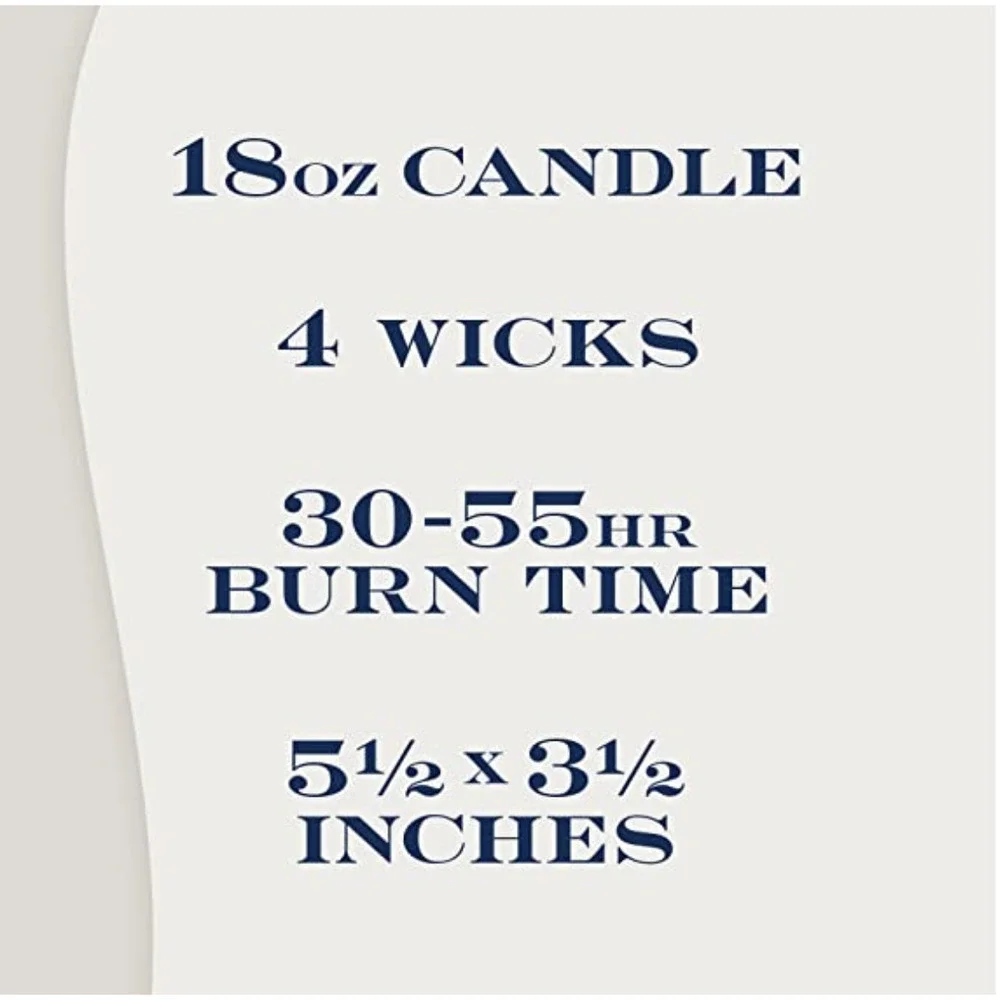 HomeWorx Orchid & Sweet Grass Scented 4-Wick Candle Burn Time 55 hours